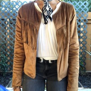 Fringe cowboy jacket!